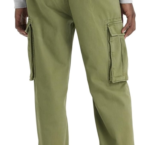 Levi’s Men’s Ace Cargo Relaxed Fit Twill Pant, Ivy Green, 34 X 30 - Picture 6 of 8